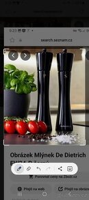 Mlýnek na sůl a pepř De Dietrich