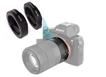 Automatické makro-mezikroužky Sony E/FE – set 10 + 16 mm