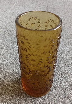 Váza "kopretiny", Rudolf Jurnikl, sklárna Rosice