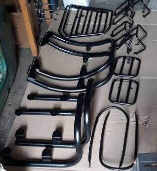 Ochranný rám motoru nosič držák kulometu K750 M72 MB750