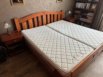 KRÁSNÁ LOŽNICE Z DUBOVÉHO MASIVU