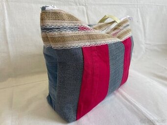 Kabelka přes rameno, nová, ruční práce