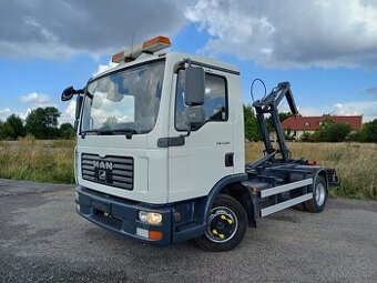 MAN TGL 8.180 NOVÝ HÁKOVÝ NOSIČ KONTEJNERŮ