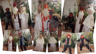 Půjčení kostýmů Mikuláš, anděl a čert