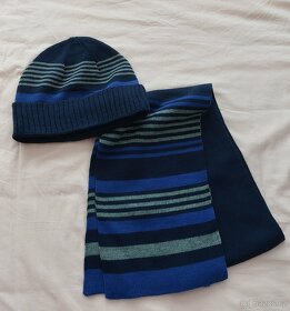 Nákrčník, šála, set čepice a šála