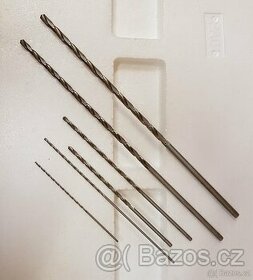 Vrtáky dlouhé HSS vybrušované