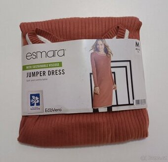 NOVÉ šaty úpletové Zn: ESMARA velikost M