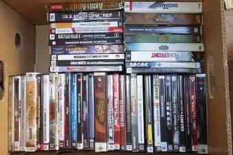 PC HRY, sbirka, desitky kusu