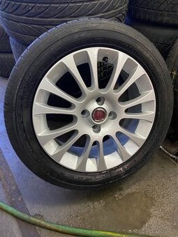 4x100 R16 6J ET45 Fiat Punto Evo + 195/55 R16 letné