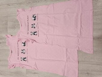 Noční košilky vel. 122/128