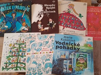 LP pohádky - Hurvínek, werich Fimfarum, maxipes fik