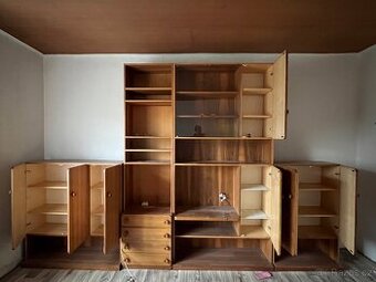 Retro obývací stěna