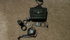 Canon EOS 1200d + 2 objektivy a příslušenství
