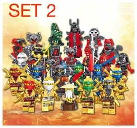 Figurky Ninjago (24ks) typ lego 2 - nove, nehrane - 1
