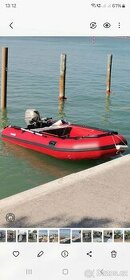 Motorový nafukovací člun Boat007 380+ Honda 10hp čtyřtaktní