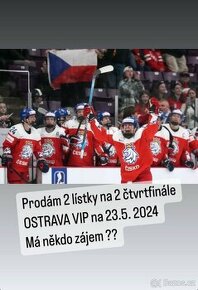 VSTUPENKY Ostrava 2 čtvrtfinále 23.5.