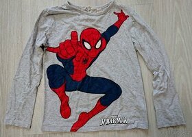 Triko H&M s dlouhým rukávem Spiderman