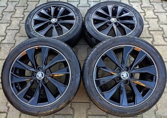 Alu kola originál Škoda Fabia III, Rapid 5x100 R16 Italia