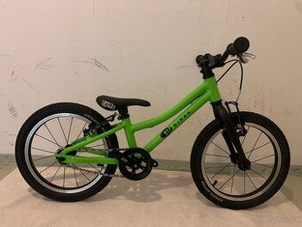 Kubikes 16 “S” zelená dětské kolo