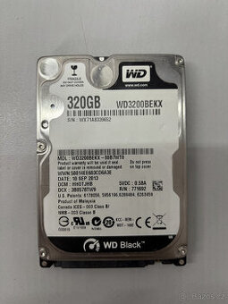 WESTERN DIGITAL Scorpio Black WD3200BEKX, 320GB