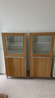 prodám 3 skříňky, korpusy + poličky komplet IKEA