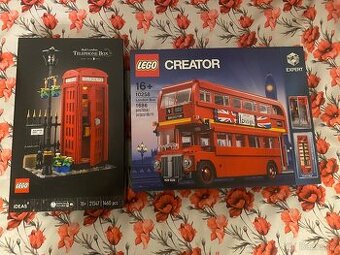Lego 10258 a 21347 nové, Nerozbalené