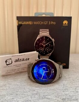 Huawei Watch GT 3 Pro Titan safír ještě 12 měsíců v záruce