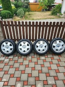 Originál litá kola z VW Golf IV, 5x100, 16 palců