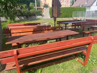 Dřevěné lavice - 1