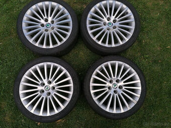 Alu kola Sirius R18 Superb 2 L&K Letni pneu Dunlop Sport Max