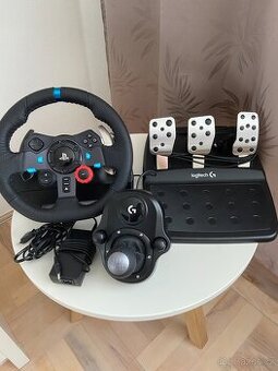 Logitech G29 + G29 shifter. NOVE