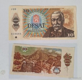 bankovku 10 KCS
