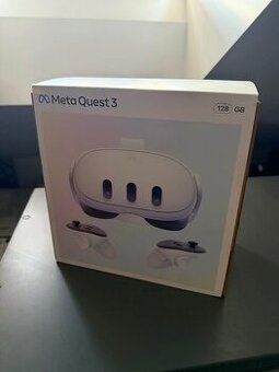 Meta Quest 3 128GB + Elite Battery Strap + příslušenství