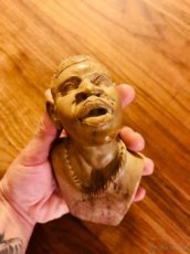 Africka soska umělecká kamen značena Dekorace