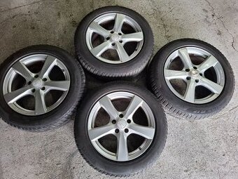 Alu disky 5x112 r17 zimní pneu 225/55r17 Pirelli Wv group