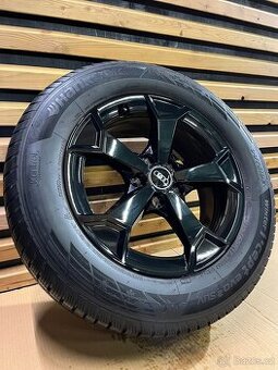 Alu originální kola Audi Q3 černé 5x112, 215/65 R17❄️ - 1