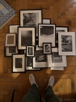 Rámečky na fotografie - mix 20+ velikostí a tvarů