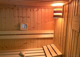 Finská sauna, kvalitní a dobře izolovaná