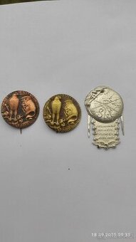 staré odznaky všesokolský slet 45 Kč 1 kus