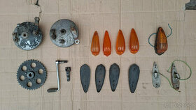 díly na skůtr ČZ 501/502 prase