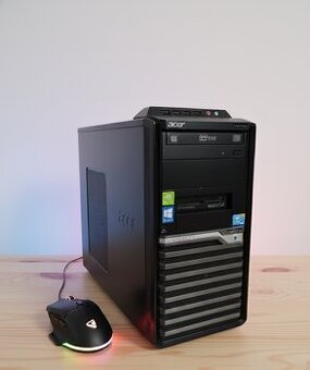 Acer PC , novy servis / W11 / Msi GTX 660 / 2x disk 1250 gb