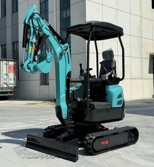 minibagr, pásový bagr, bagřík, rypadlo, bagr, motor Yanmar