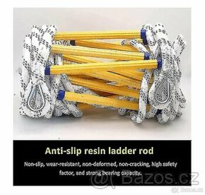 Požární únikový ohnivzdorný bezpečnostní žebřík 680 cm