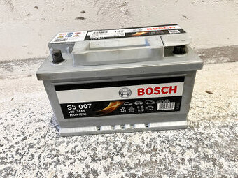 Autobaterie BOSCH S5 007 12V 74Ah 750A 2026 rok