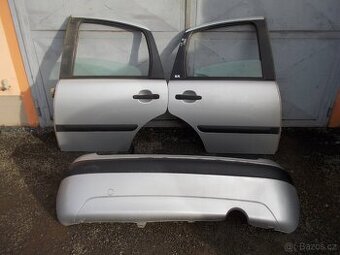 Dveře a zadní nárazník Citroen C3 EZRC 02-09