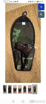 Nové nepoužité opaskové pouzdro na pistoli