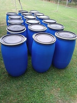 Plastové sudy 120l 450kč