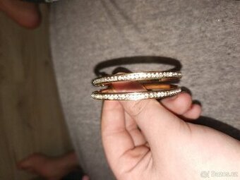 Diamantový náušnice