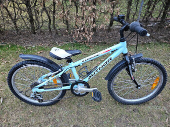 20" dětské horské hliníkové kolo AUTHOR, rám 10"