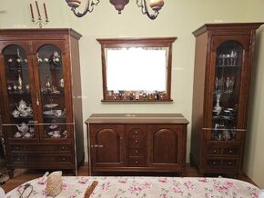 Obývací nábytek tmavá třešeň